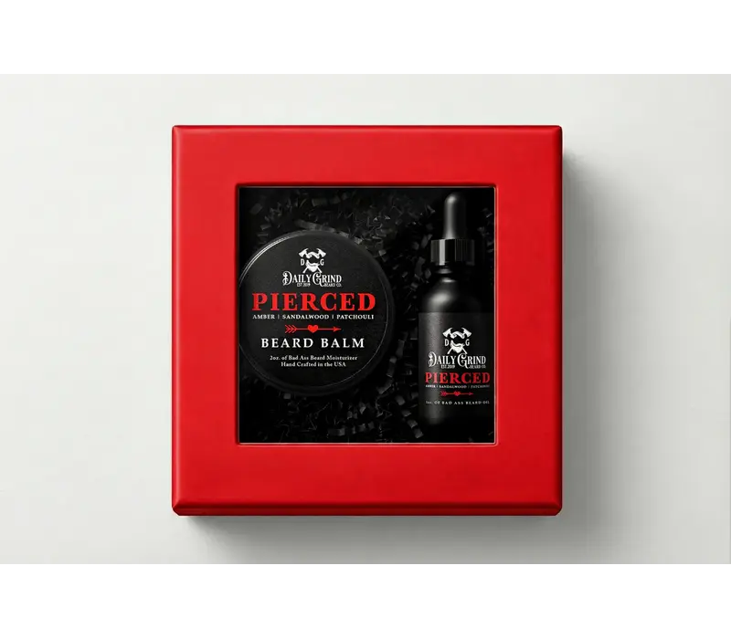 Daily Grind Pierced Balm and Oil Set Valentine's Day