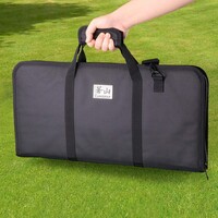 Cangshan, HELENA White 9 Piece BBQ Knife Set with Black Bag