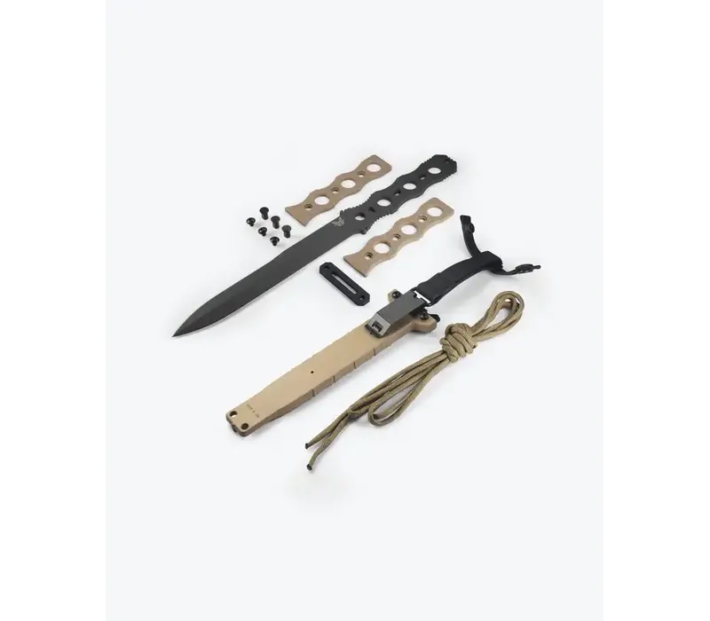 Benchmade, SOCP Fixed Blade Desert Tan G10, CPM 3V