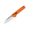 Buck Buck Deploy Auto, Wharncliffe Blade, Orange