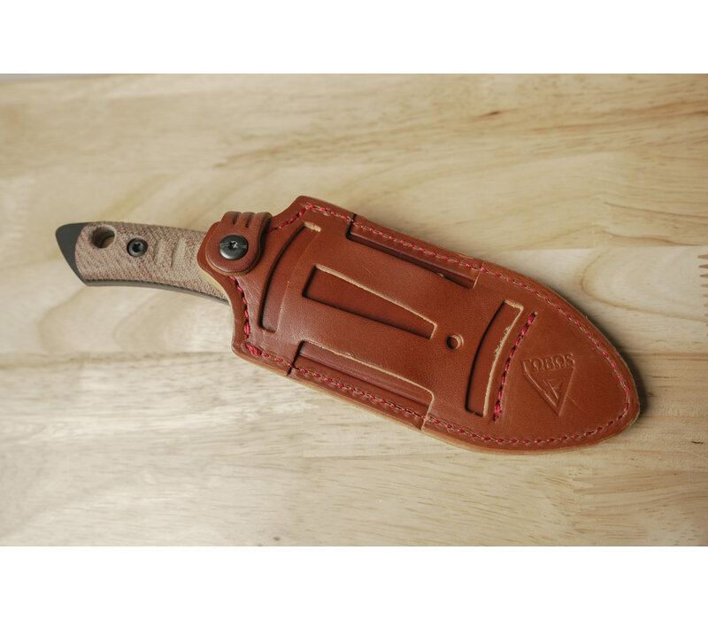 FOBOS - Tier One Mini, CPM-154, Natural Micarta