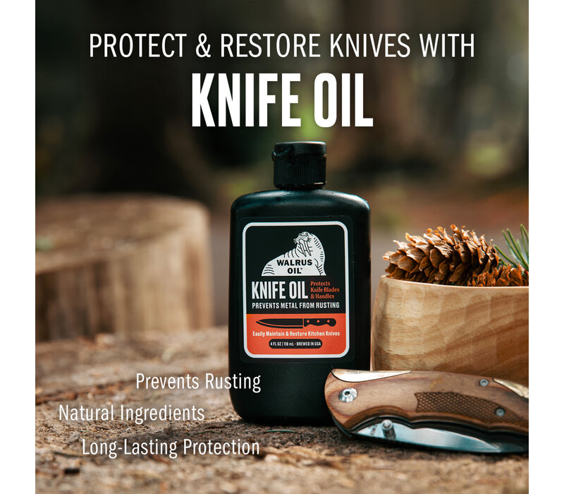 Walrus Oil, Knife Oil 4oz
