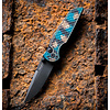 Pro-Tech Knives, LLC ProTech - TR-3 Integrity, Shipwreck Anodized Handle, Black DLC Blade, Magnacut Steel