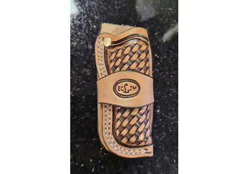 ECLJM ECLJM, Light Tan Trapper Sheath Vertical & Basket Weave