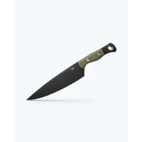 Benchmade Chef Knife 8", Black and OD G 10 Handle, CPM 154
