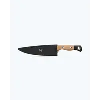 Benchmade Chef Knife 8", Black G10 Maple Richlite Handle, CPM 154