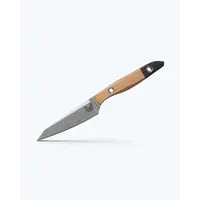 Benchmade True Paring Knife, Black and Maple Richlite Handle, CPM 154