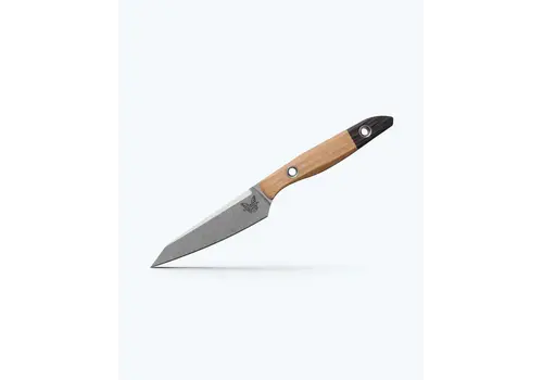 Benchmade Benchmade True Paring Knife, Black and Maple Richlite Handle, CPM 154