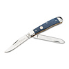 Boker Boker, Trapper Blue Micarta Handle, D2 Steel