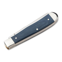 Boker, Trapper Blue Micarta Handle, D2 Steel