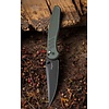 Pro-Tech Knives, LLC Pro-Tech, Peace Neighbor Designed Avalon Thumb Stud, Green Aluminum DLC Magnacut