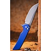 Pro-Tech Knives, LLC Pro-Tech, Mordax, Navy Aluminum, Smoky Grey DLC 20CV