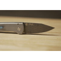 Pro-Tech, Chavez Scapegoat Compact Auto 17-4 Handle, Damascus