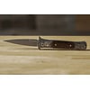 Pro-Tech Knives, LLC (Consignment) Pro-Tech - Large Don Ultimate Custom, Desert Ironwood, Damascus, Hand Engraved Stainless Steel Handle,