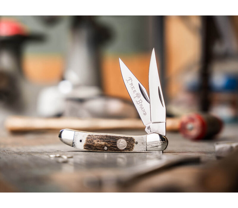 Boker, Traditional Series 2.0 Copperhead Stag Handle, D2