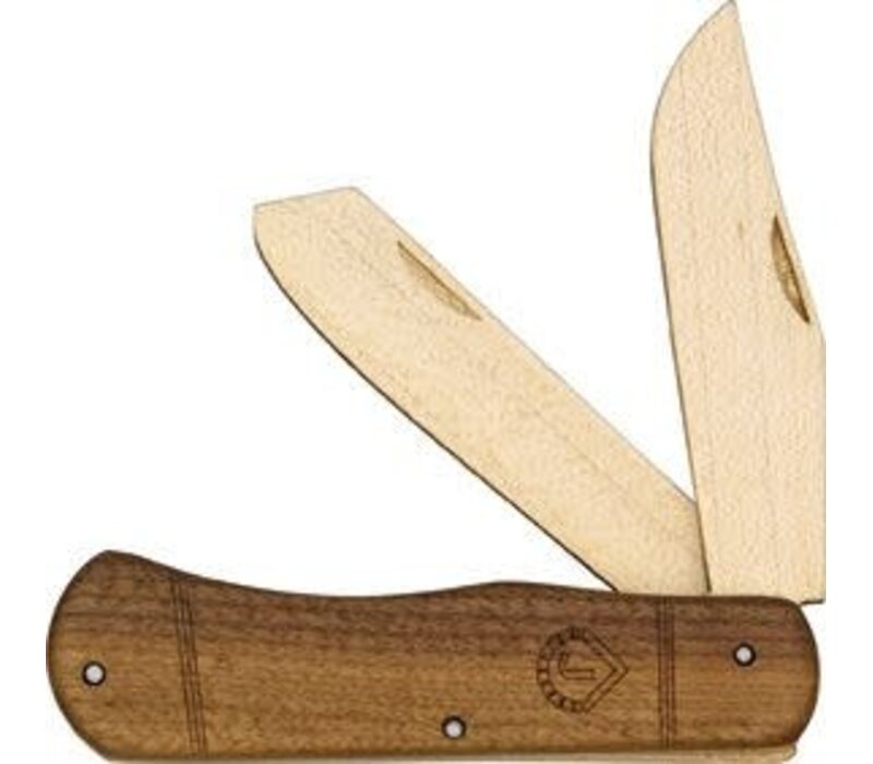 JJ'S Knife Kit Wooden Trapper Knife Kit