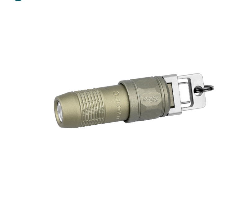 Olight  iUltra Keychain Flashlight, Olive, 80 Lumens