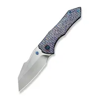 WE Knife High-Fin XL, Anodized Titanium Handle, CPM 20CV