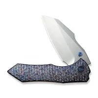 WE Knife High-Fin XL, Anodized Titanium Handle, CPM 20CV