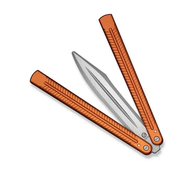CIVIVI Dracolisk Butterfly Trainer Orange Aluminum Handle