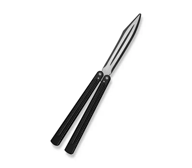 CIVIVI Dracolisk Butterfly Knife Trainer Black Aluminum Handle