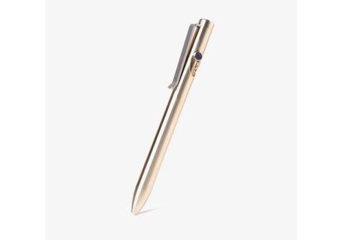 Tactile Turn Tactile Turn Bolt Action Pen, Bronze, Short 5.1"