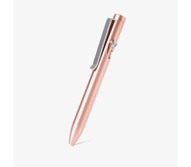 Tactile Turn Bolt Action Pen, Copper Mini 4.4"