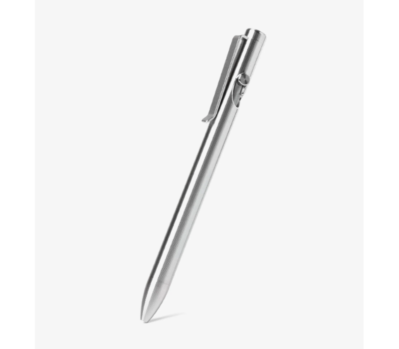 Tactile Turn Bolt Action Pen, Titanium Standard 5.6"