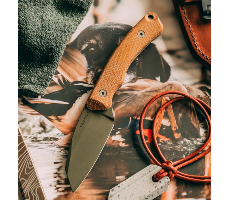 Tactile Knife Co Redhawk, Green Cerakote, Kydex, Magnacut Steel
