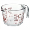 HIC HIC, Mrs. Anderson's Baking Glass Measuring Cup, 2 Cup