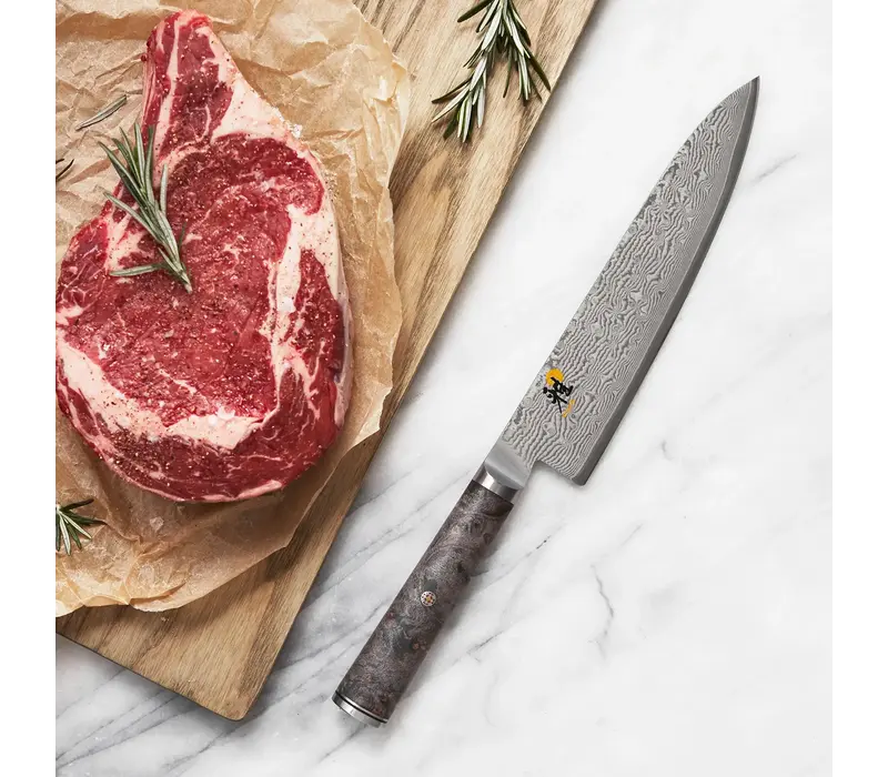 Zwilling Miyabi Black 8" Chef's Knife Damascus