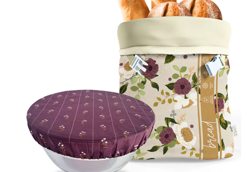 Nectar and Nest Nectar and Nest Artist Series Bread Baker Set, December Blooms