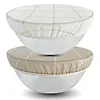 Nectar and Nest Nectar and Nest Beeswax Bowl Covers (Large 10", Twill) Set of 2