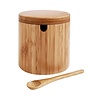 HIC HIC Kitchen Salt Box with Lid and Spoon, 7oz