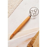 HIC, King Arthur Baking Company Baker's Batter Whisk, Triple-Loop