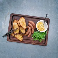JK Adams Walnut BBQ Board 20"x14"x1"