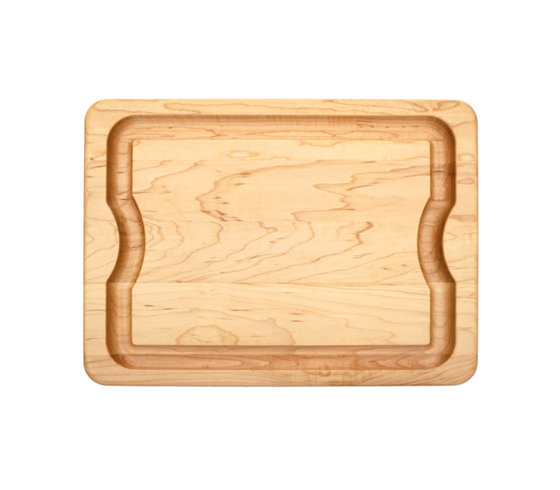 JK. Adams Maple BBQ carving board 16"x12"x1"