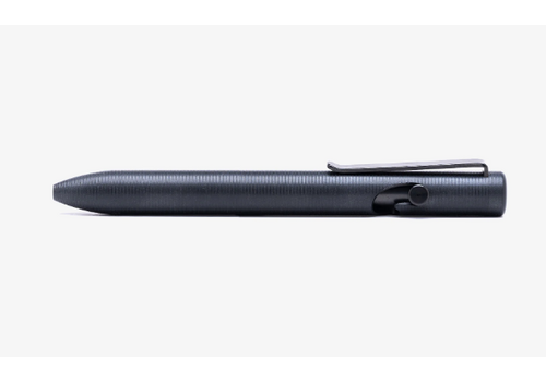 Tactile Turn Tactile Turn Ultem Bolt Action Pen, Black, Short 5.1"