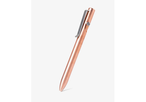 Tactile Turn Tactile Turn Bolt Action Pen, Copper, Short 5.1"