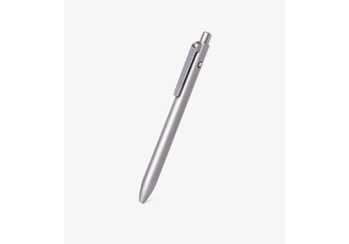 Tactile Turn Tactile Turn Stonewashed Titanium Side Click Pen, Short 5.3"
