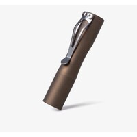 Tactile Turn Aluminum Apollo Flashlight, Bronze Aluminum