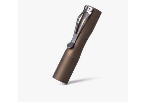 Tactile Turn Tactile Turn Aluminum Apollo Flashlight, Bronze Aluminum