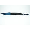 Pro-Tech Knives, LLC Pro-Tech Avalon Black Aluminum and Sapphire Blue Blade, Magnacut