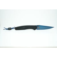 Pro-Tech Avalon Black Aluminum and Sapphire Blue Blade, Magnacut