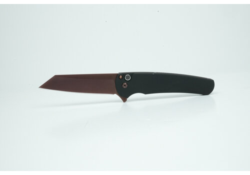 Pro-Tech Knives, LLC Pro-Tech, Malibu Black Handle, Copper Rose Magnacut Steel