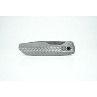 Pro-Tech 2026 Synapse 2 Custom 002 17-4 Steel Herringbone Handle, Damascus