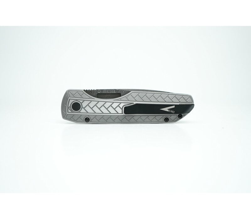 Pro-Tech 2026 Synapse 2 Custom 002 17-4 Steel Herringbone Handle, Damascus