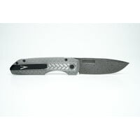 Pro-Tech 2026 Synapse 2 Custom 002 17-4 Steel Herringbone Handle, Damascus