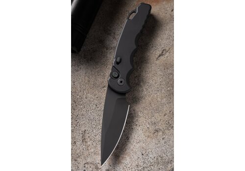 Pro-Tech Knives, LLC Pro-Tech, TR-5 Operator Black Aluminum Handle, CPM S35VN