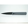 Pro-Tech Knives, LLC Pro-Tech, Godfather Battleworn Grey, DLC 154CM